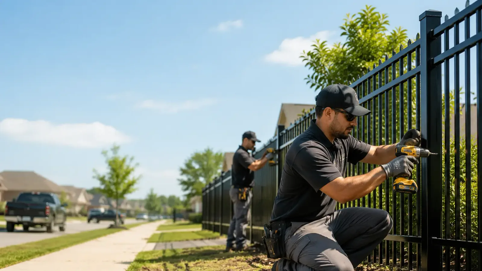 Metal Fence Installation in Clinton, NC